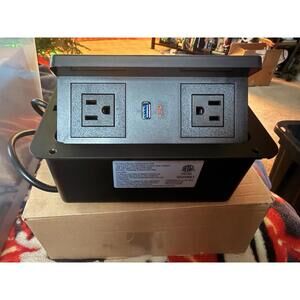 Brand New furniture power distribution unit pop up Wireless Charging Desk Plug